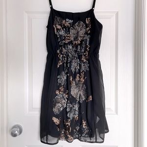 Temperance Sequin Front Dress XS